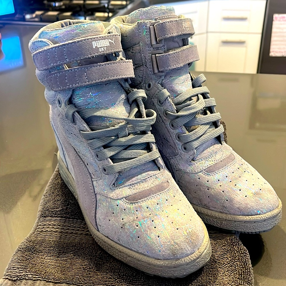 Puma wedge sneakers